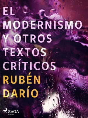 cover image of El modernismo y otros textos críticos